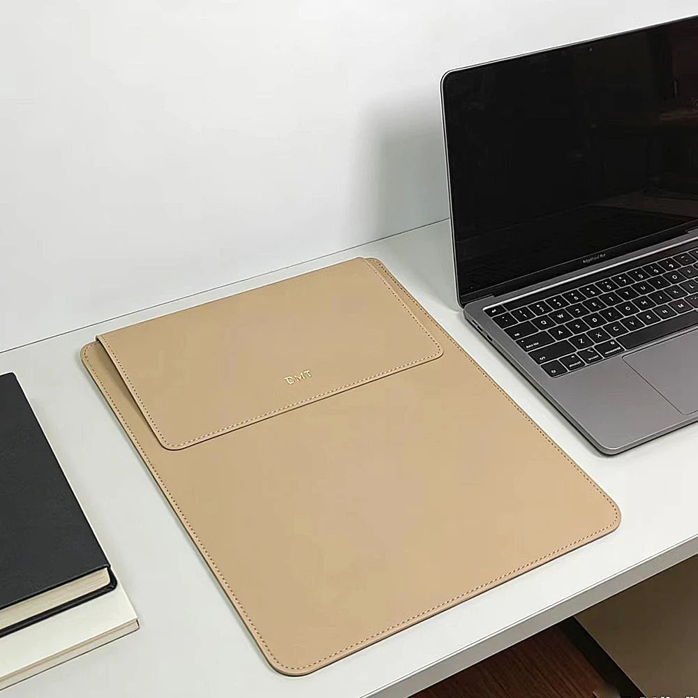 Business-Laptop-Hülle mit Ständer für 13-15 Zoll Geräte, Luxuriöse Wasserdichte Schutztasche, Modische Mini-Aufbewahrungstasche – Detail 10