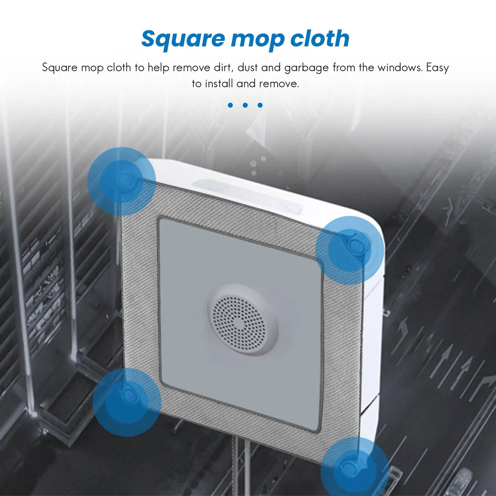 A75X Топ, 5 шт., запасные части для швабры из микрофибры для Ecovacs Robotics Winbot W836 W850 W860 W880 W920, робот для мытья окон A75X Топ, 5 шт., запасные части для швабры из микрофибры для Ecovacs Robotics Winbot W836 W850 W860 W880 W920, робот для мытья окон