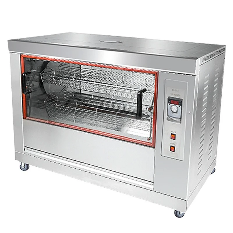 

Horizontal Roast Chicken Stove, Commercial Electric Chicken Stove Chicken Rack Horizontal Rotary Roast