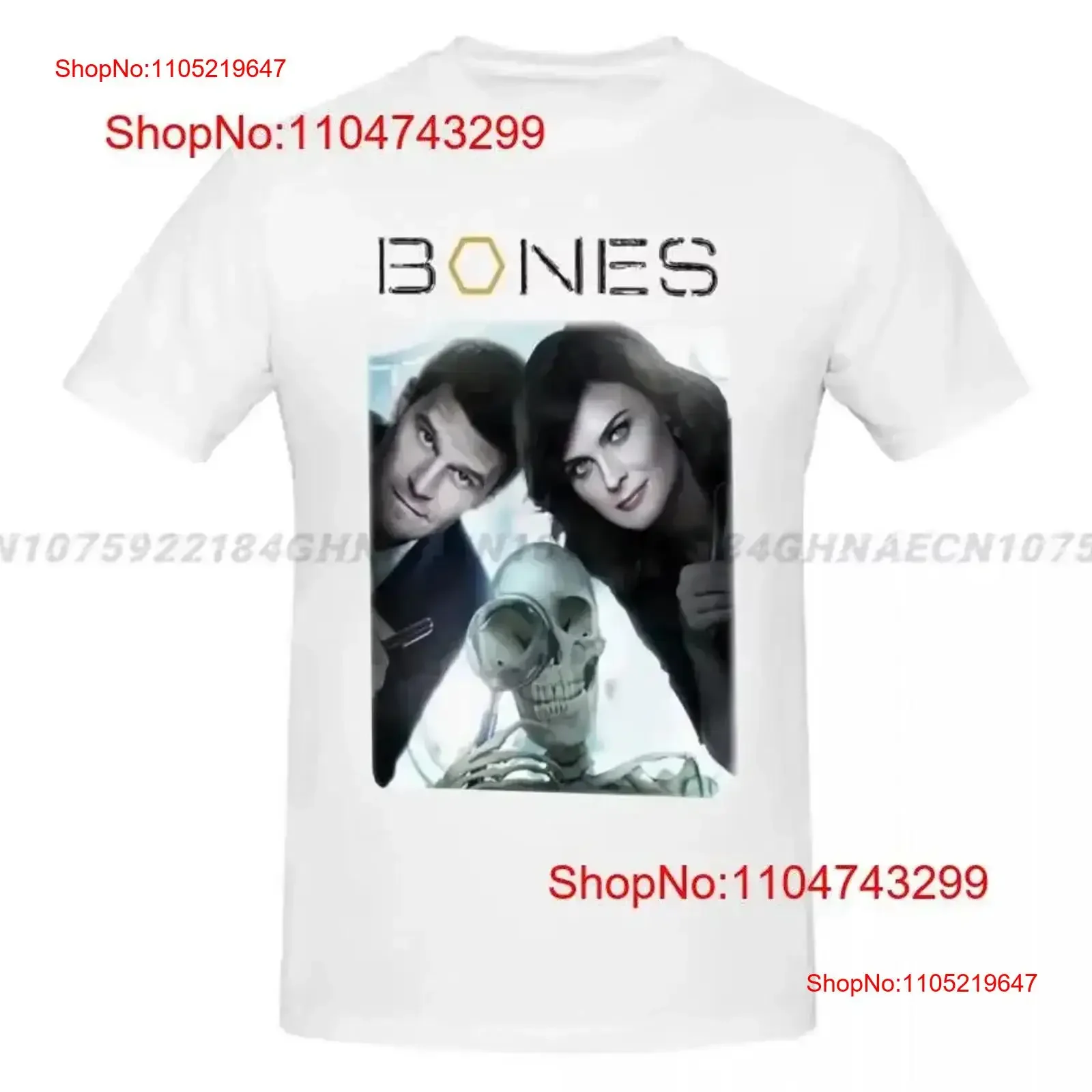 Bones TV Show Cotton T Shirt Full Size GifT For Friends and Family vintage Washed homme Top Everyday Wear fashion vintage
