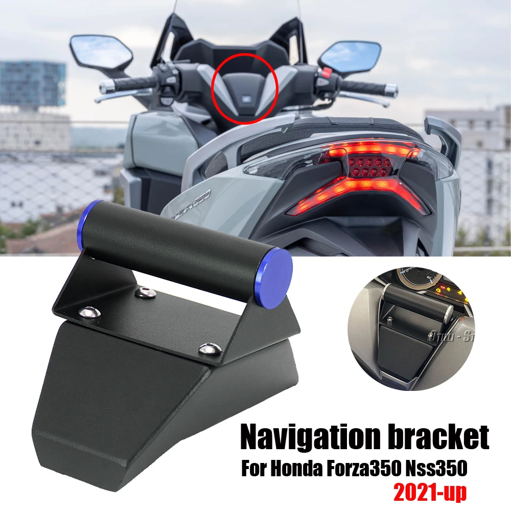 

2023 2022 2021 Motorcycle Accessories Mobile Phone GPS Navigaton Plate Bracket Mount For Honda FORZA Forza 350 Forza350 NSS350