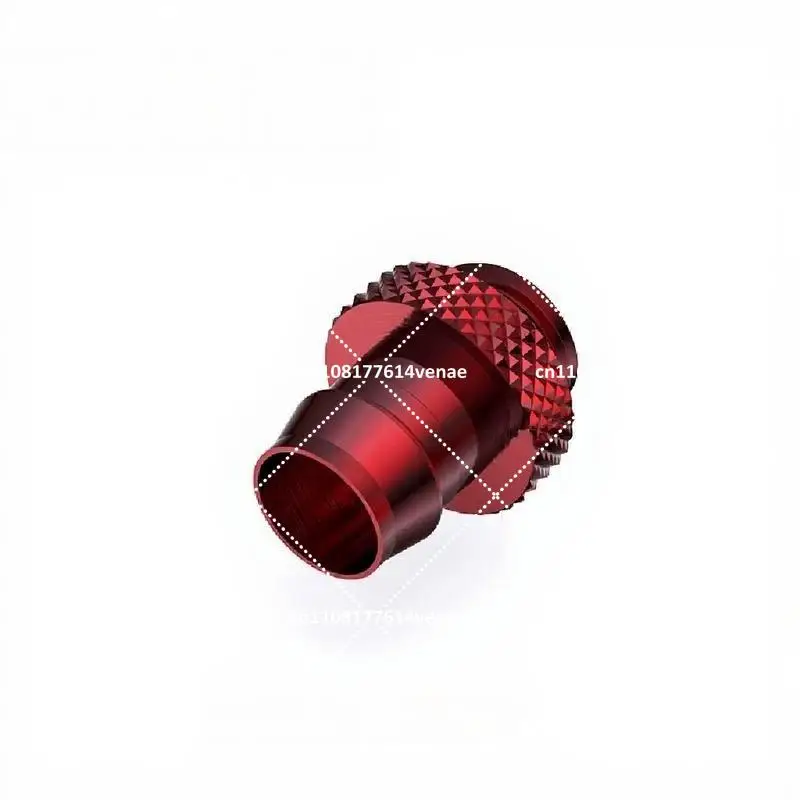 B-TJ3 Water Cooling Hose Fitting | 3/8 Barb Diamond Pattern G1/4 Thread Connector for PC Cooling System