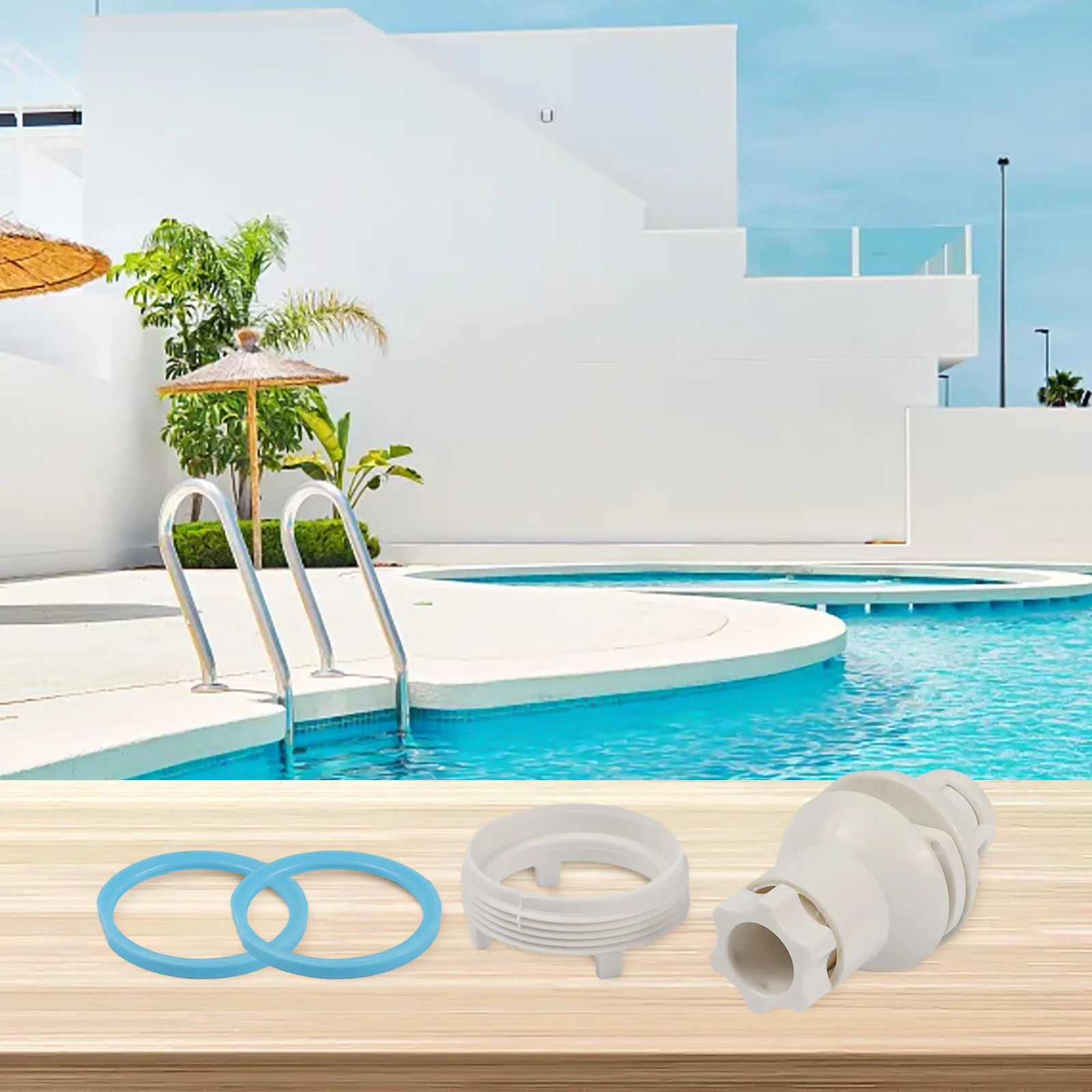 Easy Install Nozzle Pool Filter Nozzle Pool Maintenance Swimming Pool Cleaning Filtration Efficiency Maintenance Replacement