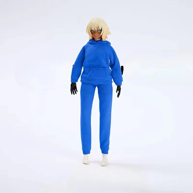 5 色 1/12 スケール固体パーカートップパンツセット兵士服モデル 6 インチアクションフィギュアモデルおもちゃ