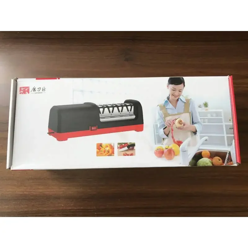 TAIDEA Top Level TG2102 Electric Diamond Steel Sharpener With 4 Slot For Kitchen Ceramic Knife