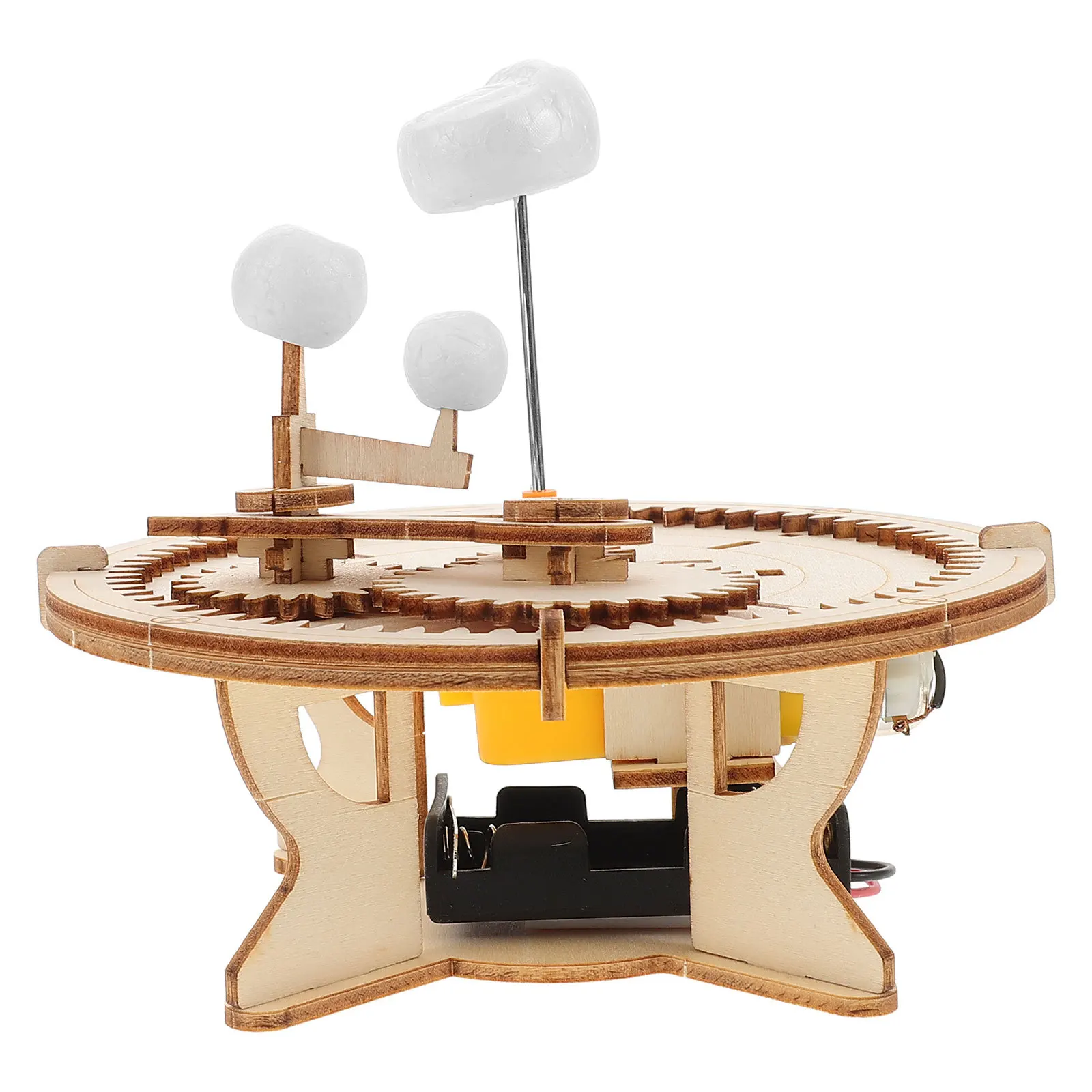 

DIY Assembly Solar System Wooden Puzzle Educational Space Planets Science Craft Kit for Kids Learning Geography Astronomy