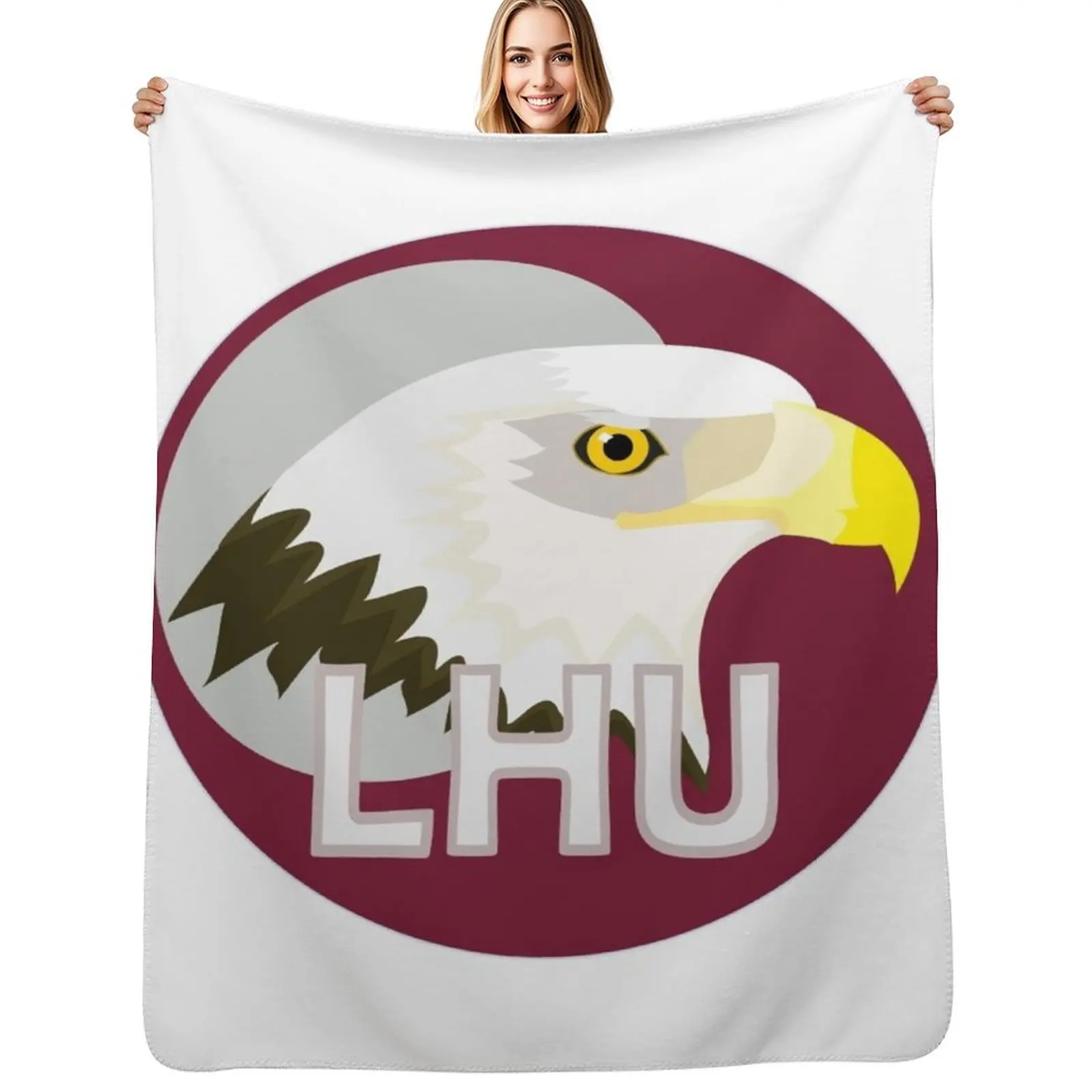 

Плед Lock Haven University, устойчивый к сминанию, легкий плед