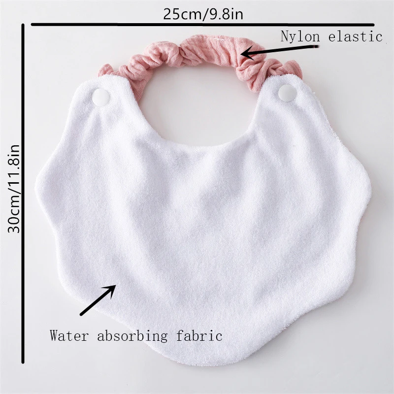 الكورية نمط الطفل المرايل الوليد يبصقون الحليب Facecloth الرضع الأزهار اللعاب المناشف القطن الخالص مقاوم للماء تغذية الترويل القماش