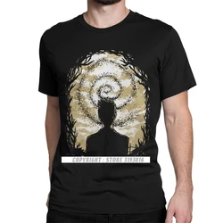 Men Carcosa's Spiral 3D Tshirts True Detective Rust Cohle Mcconaughey TV Premium Cotton Fabric Party T-Shirt New Men Tshirt