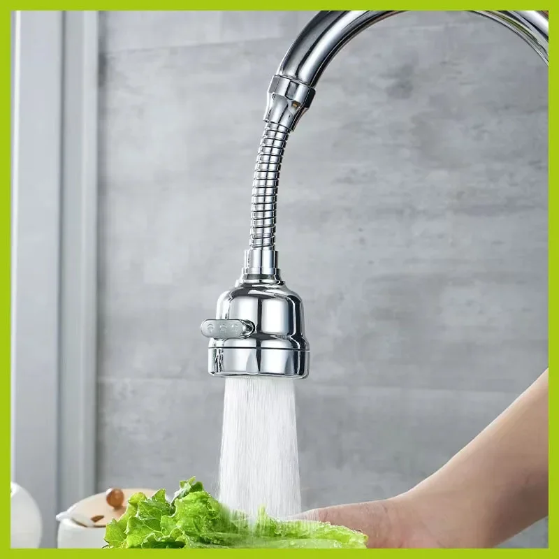 Kitchen Faucet Water Saving High Pressure Nozzle Tap Adapter Bathroom Sink Spray Bathroom Shower 360 Degree Rotatable Accessorie