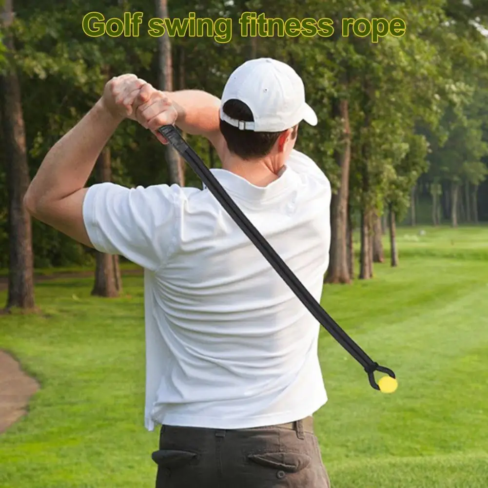 Golf Swing Trainer Golf Swing Hulp Voor Afstand Golf Swing Oefentouw Voor Beginners Warming-Up Oefening Houding Voor Liefhebbers