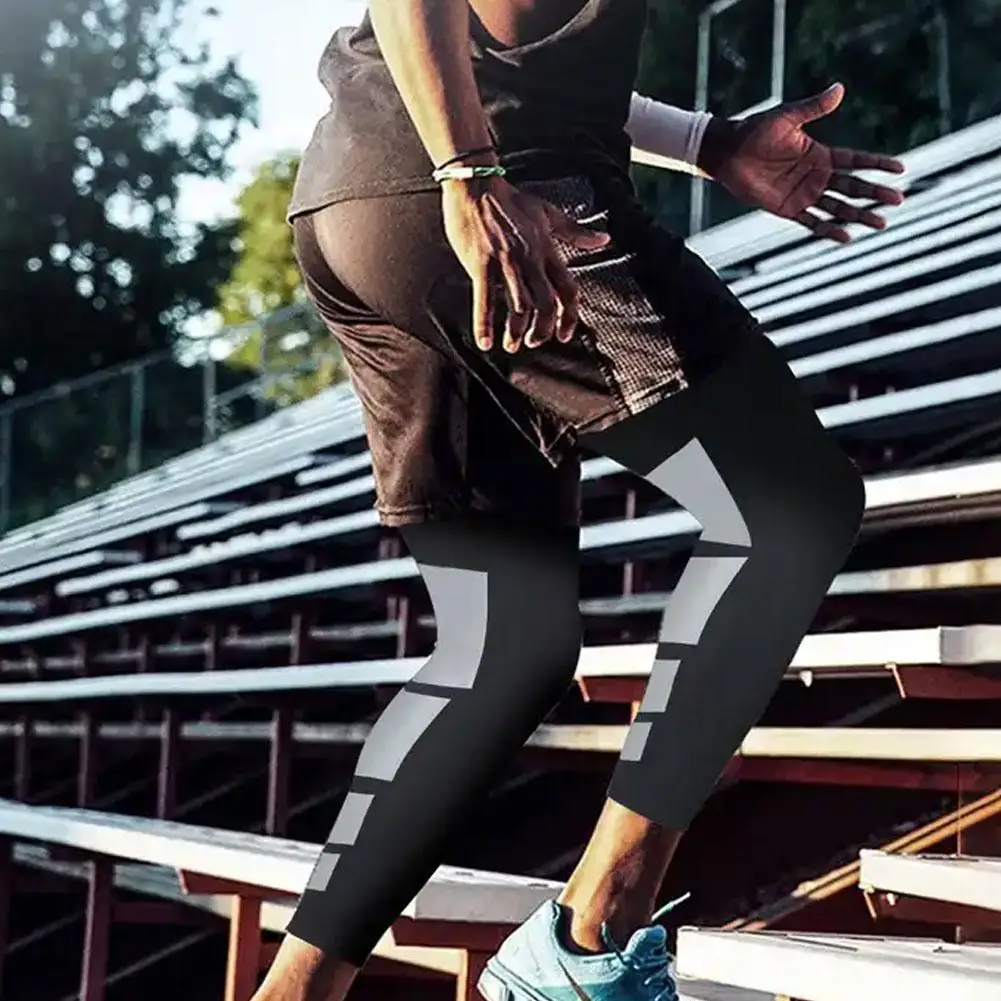 

Sports Compression Leg Sleeves for Men Women Breathable Comfortable Outdoor Football Cycling Basketball Leg Protection Slee H9Z4