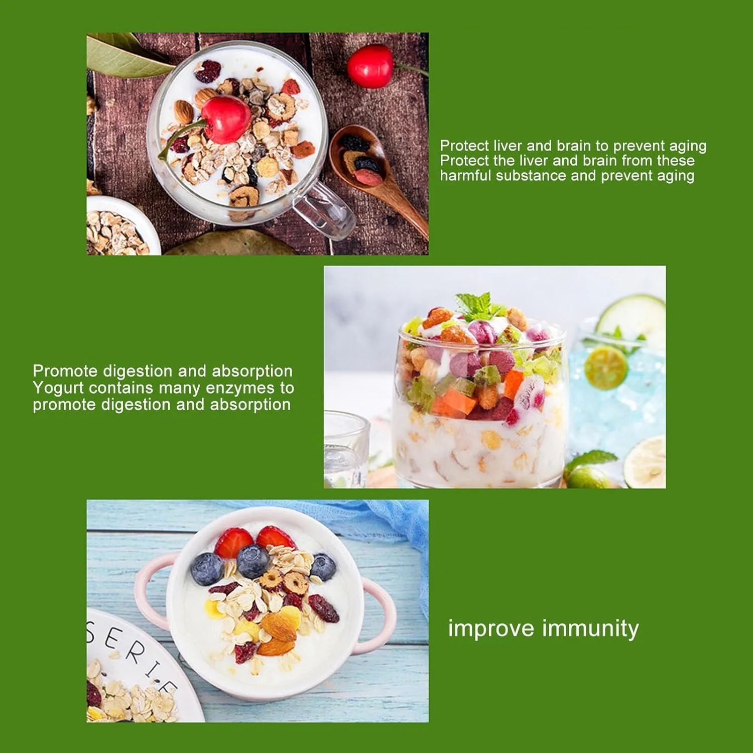 صانع الزبادي الأوتوماتيكي متعدد الوظائف، وعاء داخلي من الفولاذ المقاوم للصدأ للتخييم والمكتب وغرفة الطعام والمطبخ