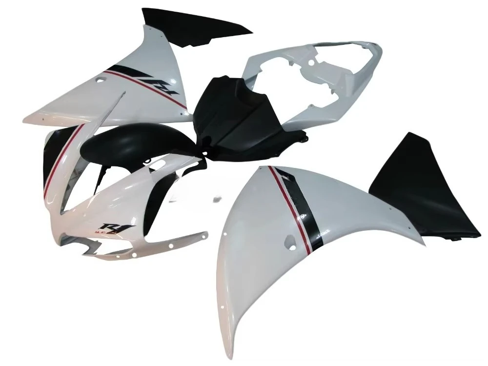 Motorcycle Fairing Kits for  YZF R1 YZF1000 2013 2014 White Black