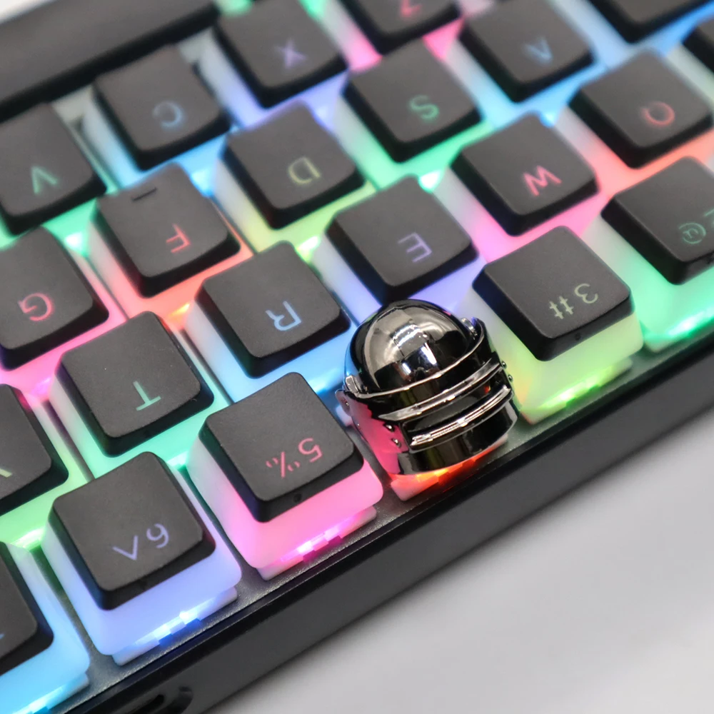 Personality Theme Metal Key Cap Drop box Backlighting Keycap for PUBG Game Computer Cherry MX Mechanical Keyboard Accessories