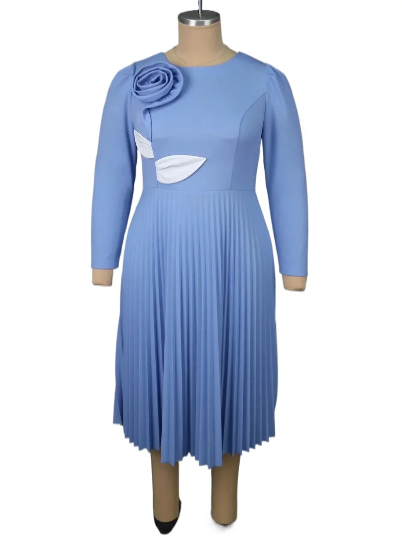 

Elegant African Maxi Dress for Women 2026 New Muslim Fashion Polyester Dashiki Turkish Style Kaftan Robe Abaya