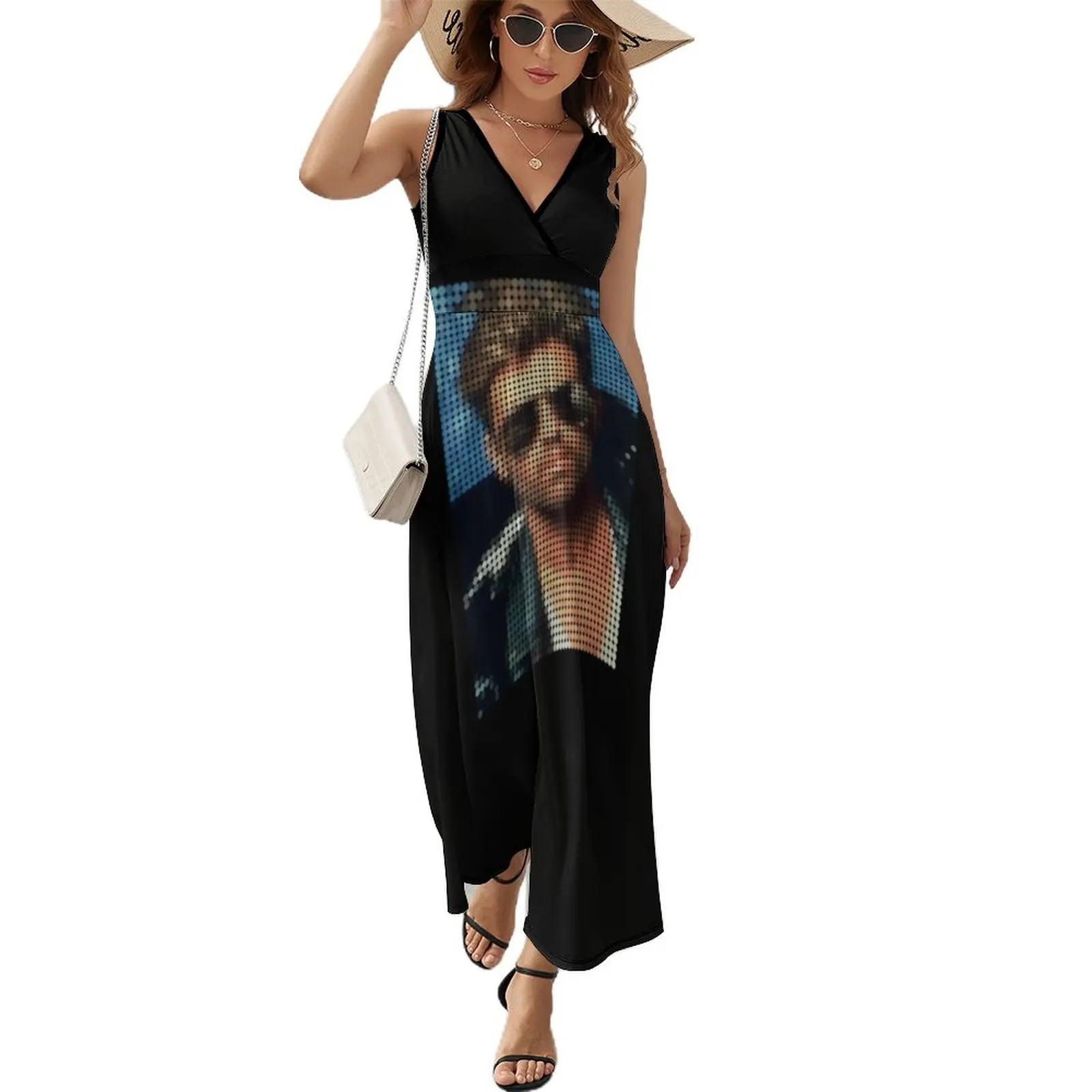 

George Dot Art Design Sleeveless Dress Clothing female chic and elegant evening dress Dance dresses dress for women 2024