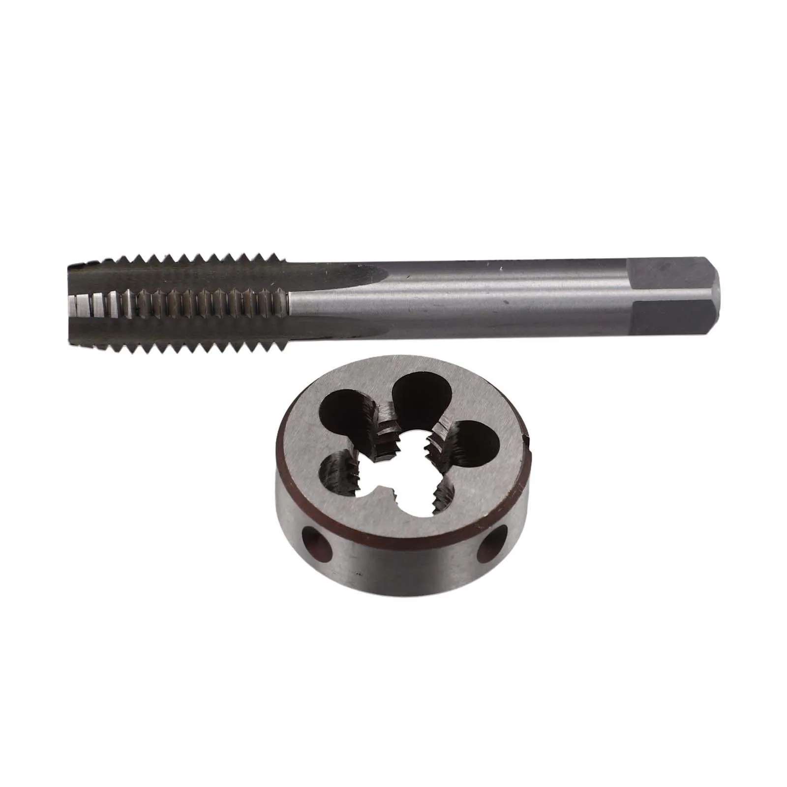 Hand Taps UNC Tap UNC Die 11 UNC Tap Die Thread Tap High Speed Steel Right Hand Round Thread Die SetMachine Cutting Tools