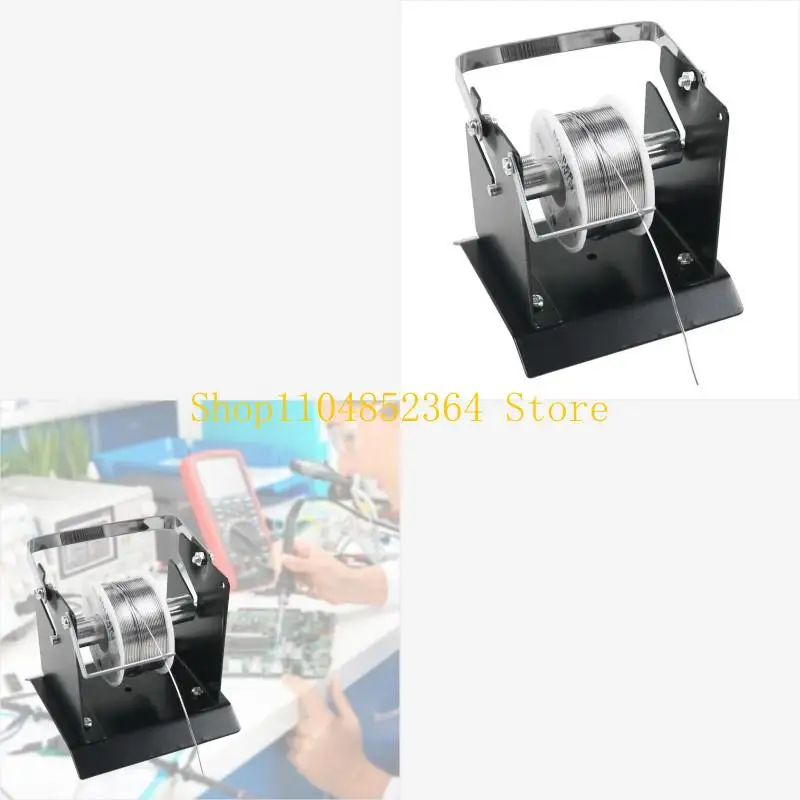 

Compact Welding Wire Stand Solder Reel Stand Solder Roll Holder Welding Tool Accessories Tin Soldering Frame Metal Base