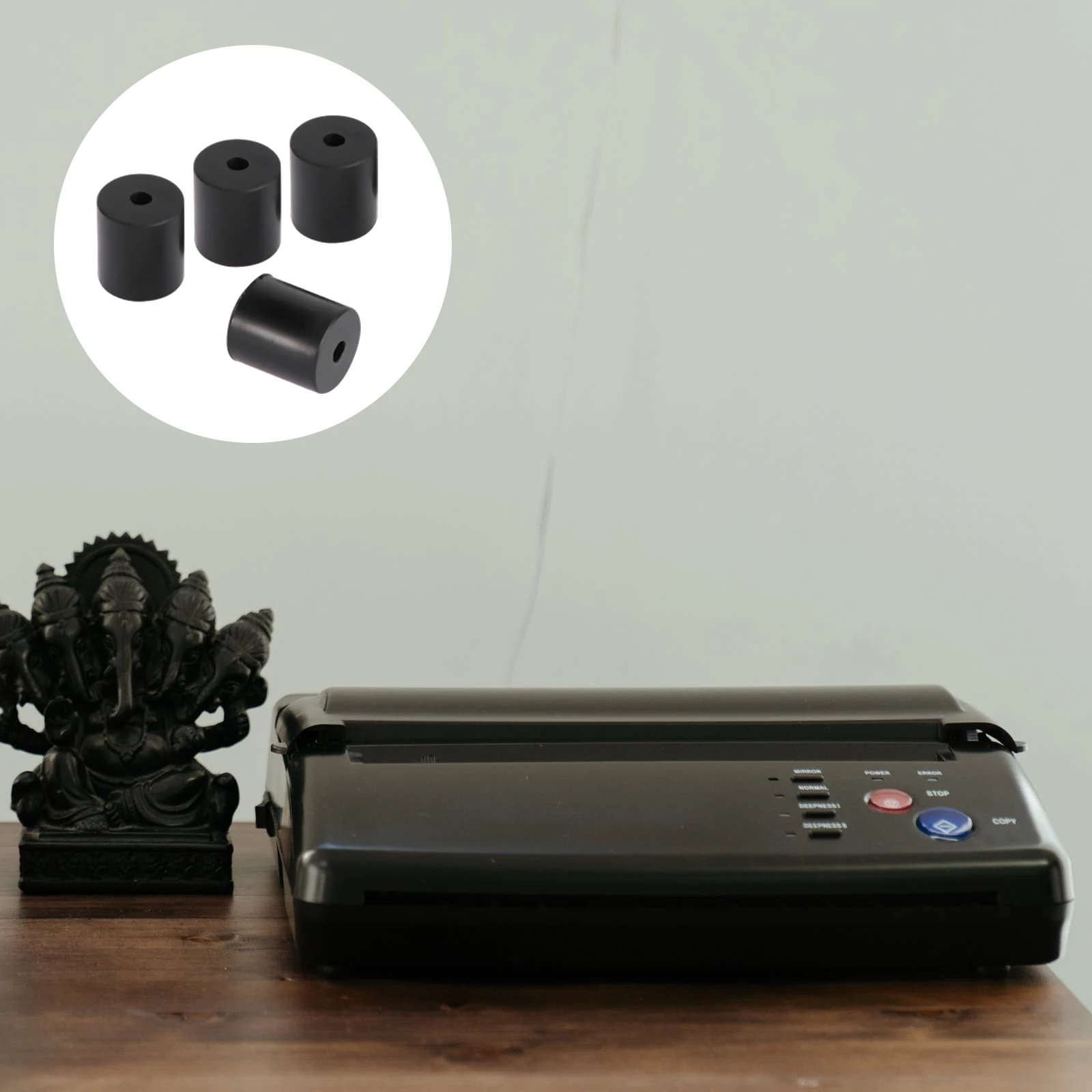 4 PCS 실리카 젤 컬럼 3d 인쇄 액세서리 레벨링 구성 요소 고온 저항 프린터 액세서리