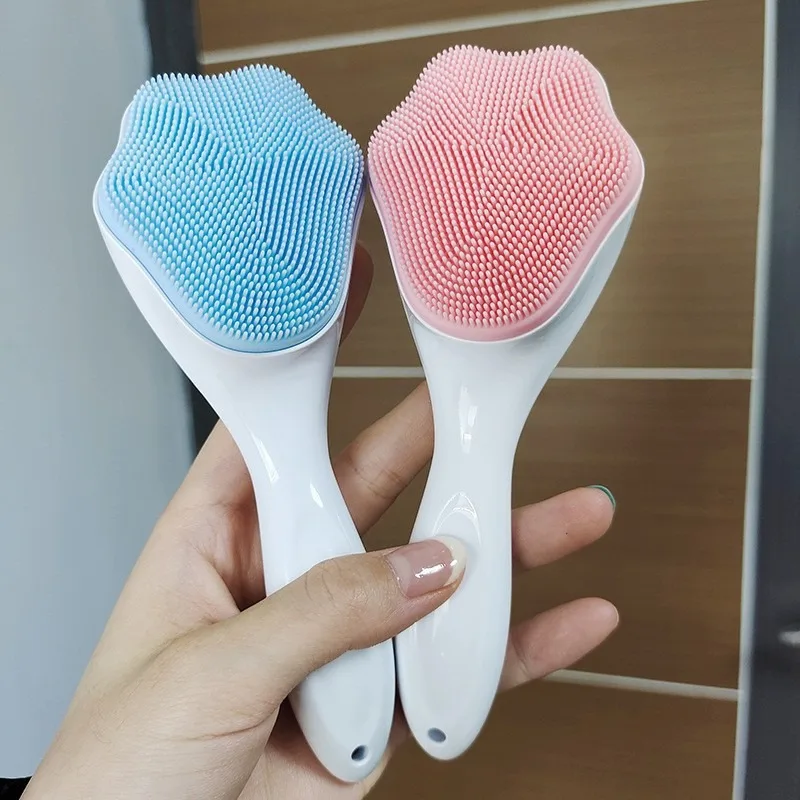 Multifunctional Face Brush Internet Celebrity Soft Hair Deep Brush Silicone Manual Cat Claw Cleansing Brush