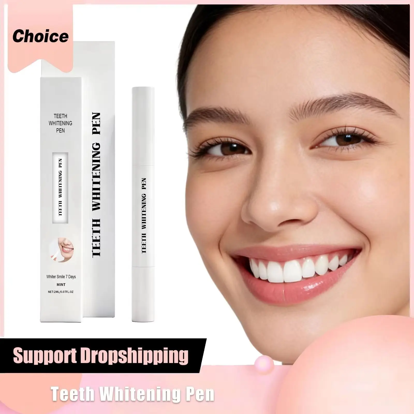 

Teeth Whitening Pen Portable safe Oral Care Essence Keep Fresh Breath Mint Scent Long-Lasting No Sensitivity Teeth Bleaching Gel