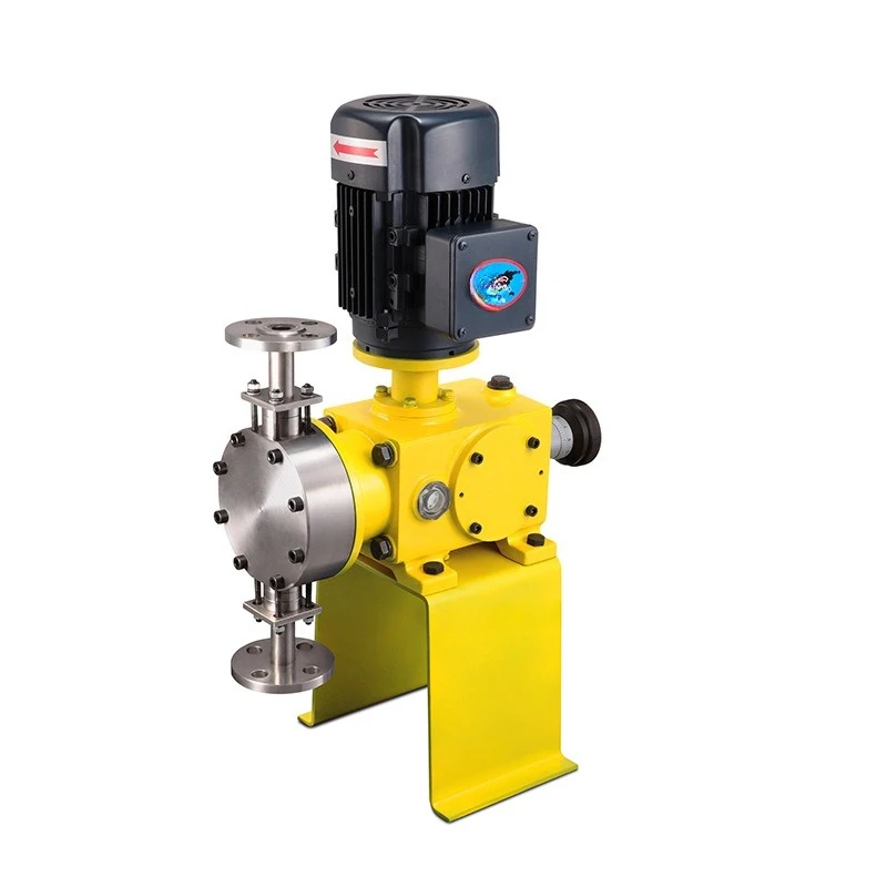 

Mechanical diaphragm metering pump flow adjustable vertical