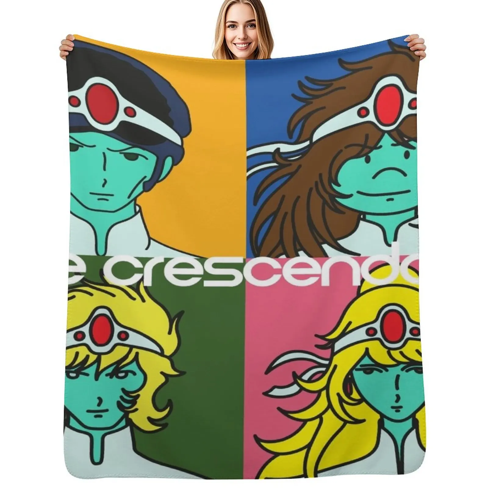 

The Crescendolls [Alien version] Throw Blanket Soft Breathable Blanket for Night Sleeping
