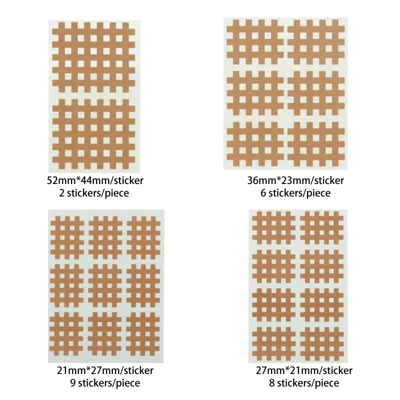 10 części/partia naklejek kinezjologicznych Crosstape taśma ulga w bólu sportowa akupunktowa terapia mięśniowa taśma krzyżowa