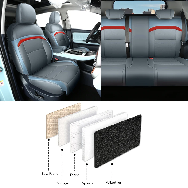 Custom Fit Car Seat Covers For Ford Focus MK1 MK2 MK3 Ecosport Ranger Fiesta Kuga KA Edge Fusion Mondeo MK4 Auto Accessories - view 2