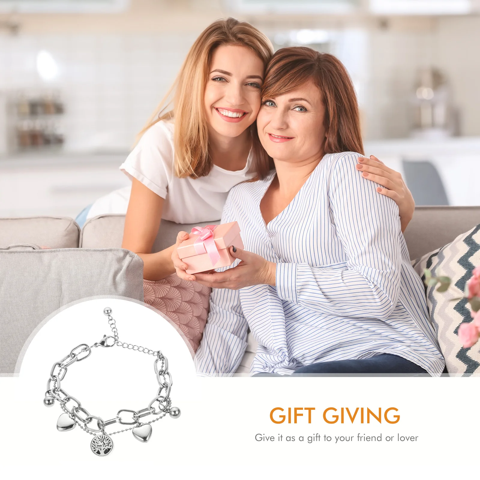 

1 Set Heart-Shaped Aromatherapy Bracelet 18K Gold Plated Hollow Adjustable Design For Daily Wear Party Oil Hand