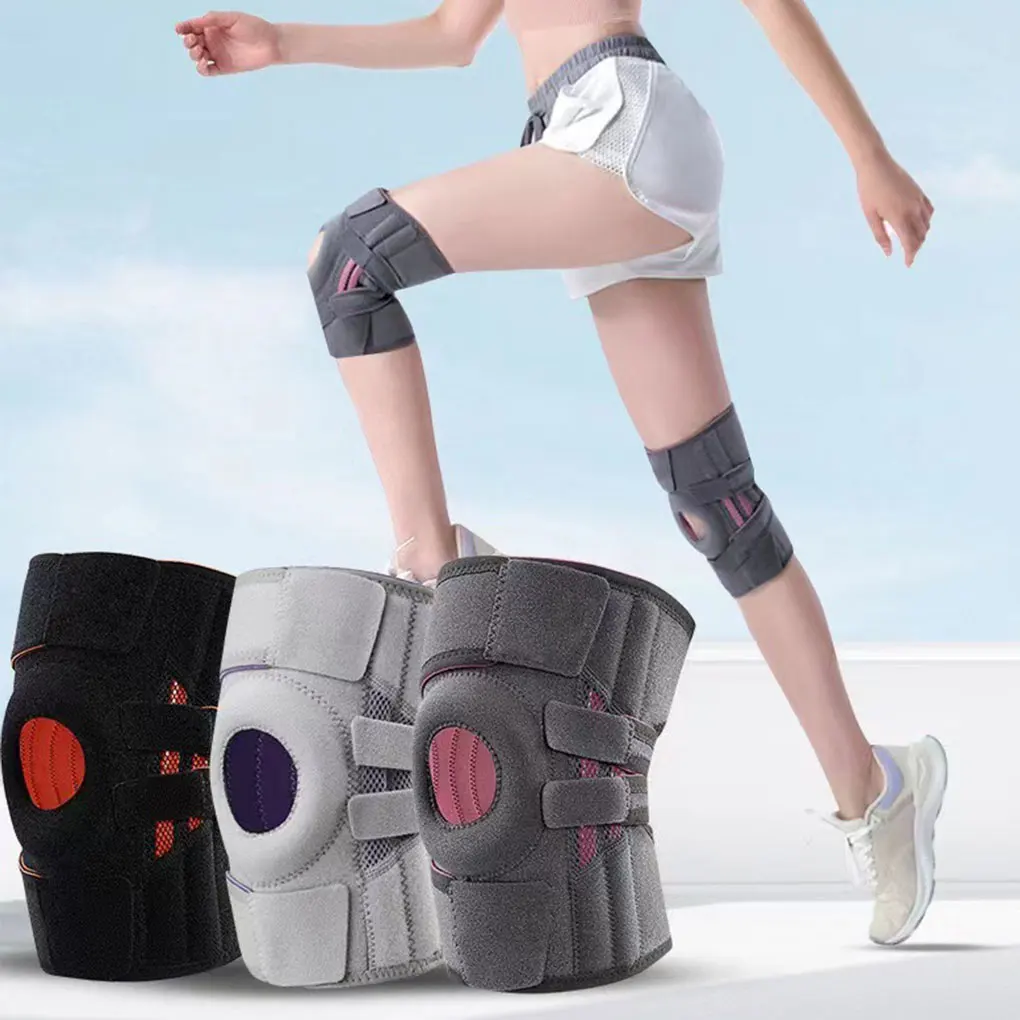 

Rubber Knee Pads Running Knee Meniscus Prevent Straps Pads High Running Knee Support Reduction For Training Knee