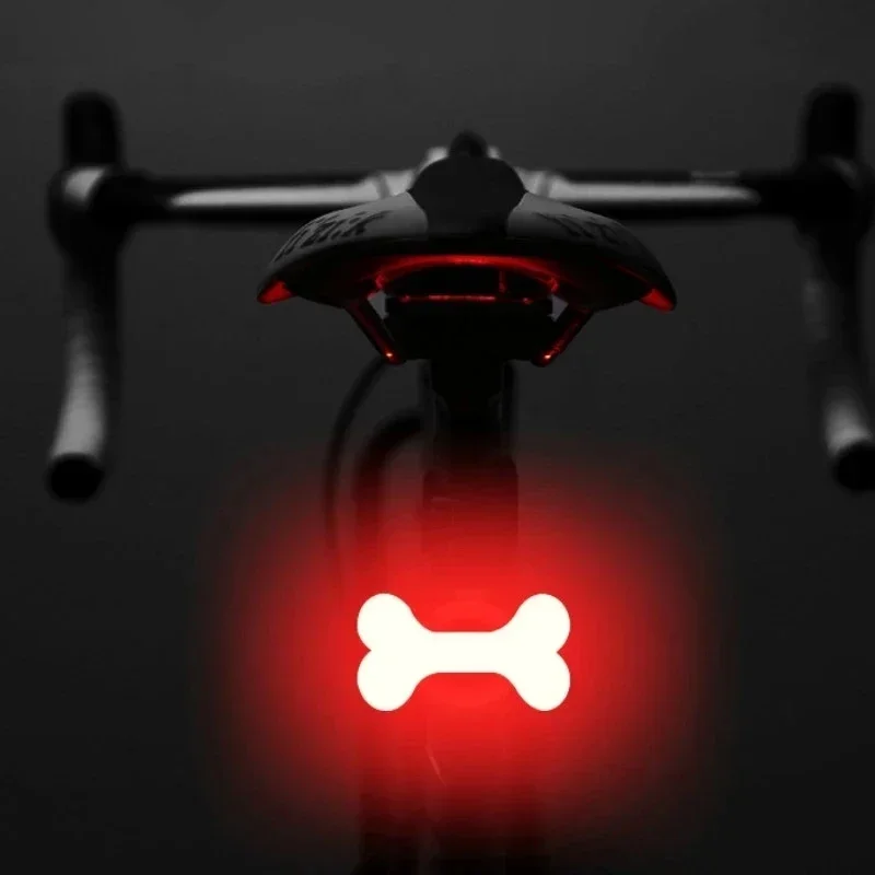 USB Charging Bicycle Taillight Multi Lighting Modes USB Rechargeable Led Bike Light Flash Tail Rear Lights for Mtb Bike Seatpost