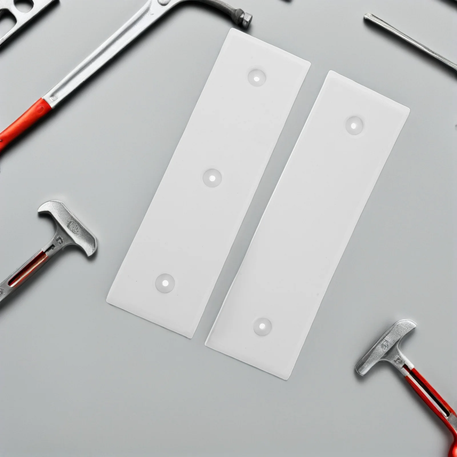 

10pcs Boat Trailer Bunk Slide Pads 3"X10" Low Friction Glides For Smooth Loading Launching Universal Bunk Board Slides Fishing