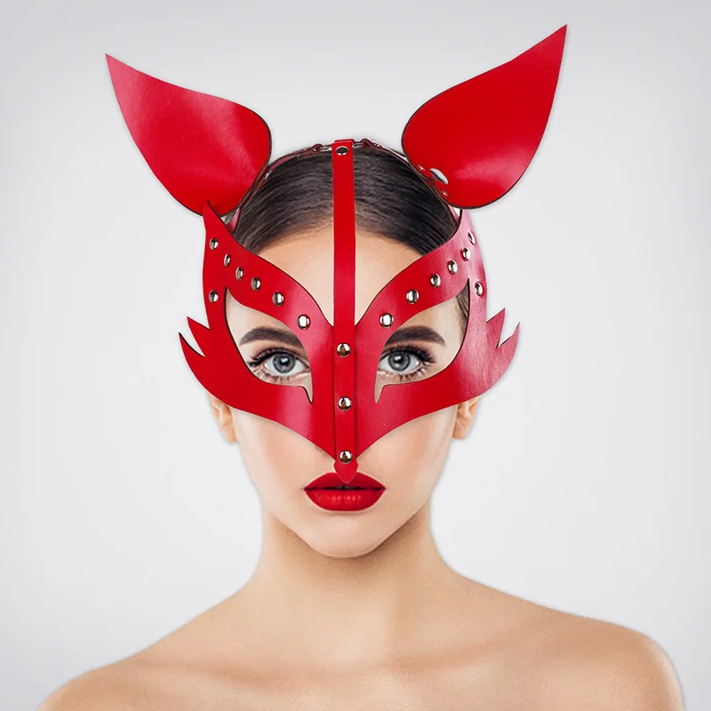 Masque de renard amusant pour femmes et filles, accessoires de Costume de Cosplay pour fête d'halloween, bandeau de princesse renard