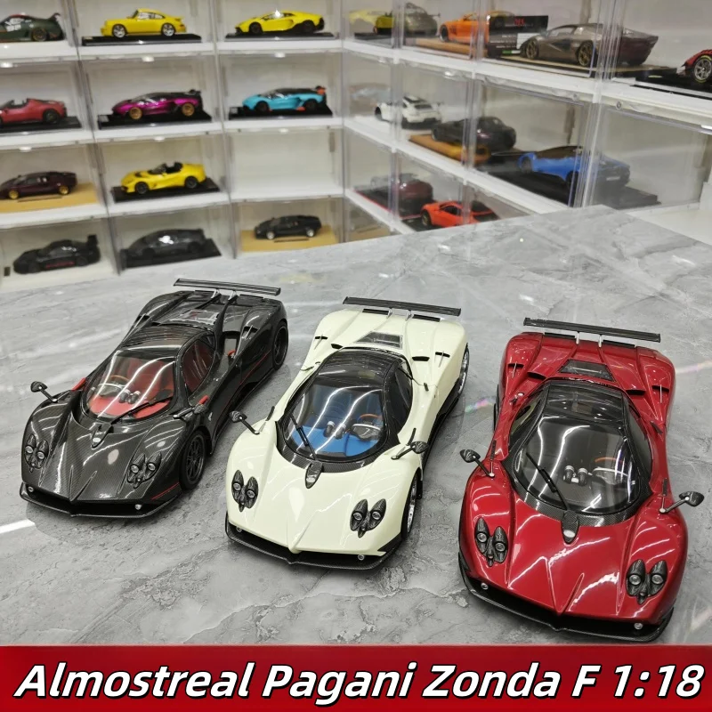 

1:18 Pagani Zonda F die-cast simulation alloy car model in stock, boys' festival gift toy, adult collectible display item.