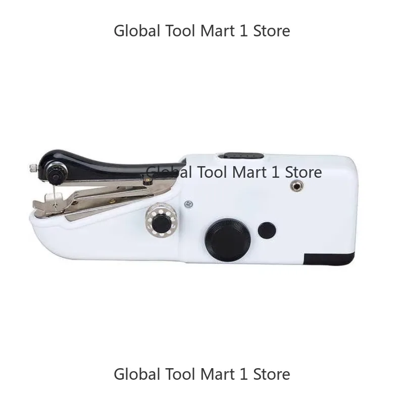 Kids Porta-ble Hand-held Sewi-ng Mac-hine Mult-ifunct-ional Bat-tery Quil-ting & Plac-ket Sew-ing Toy