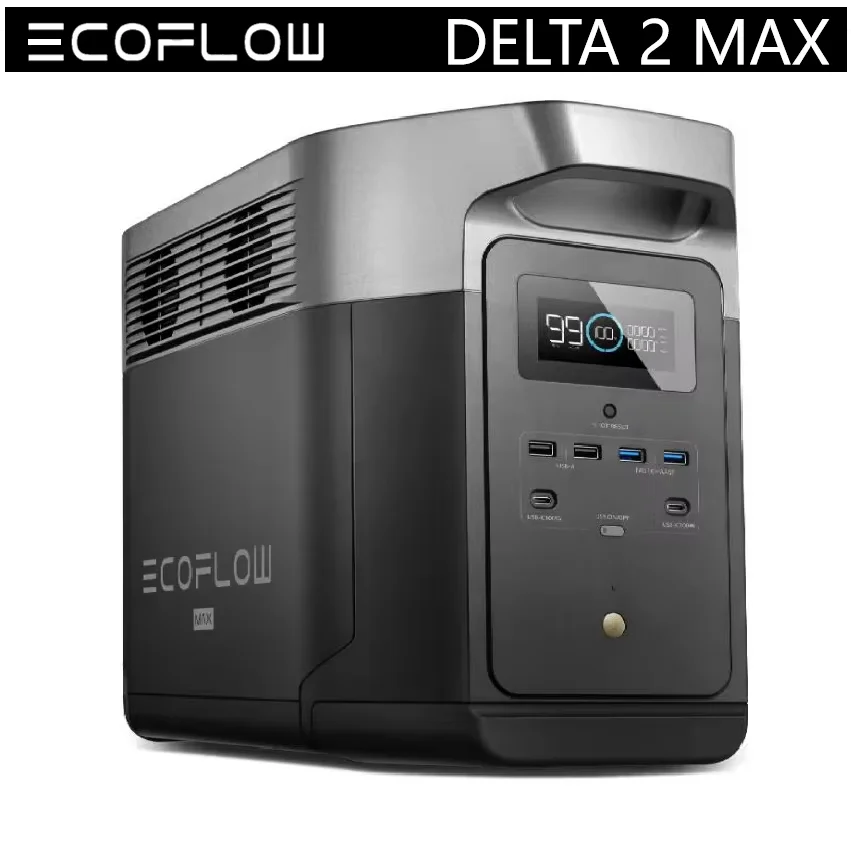 Ecoflow DELTA 2 MAX 2048Wh 2400W Portable Power Station Solar