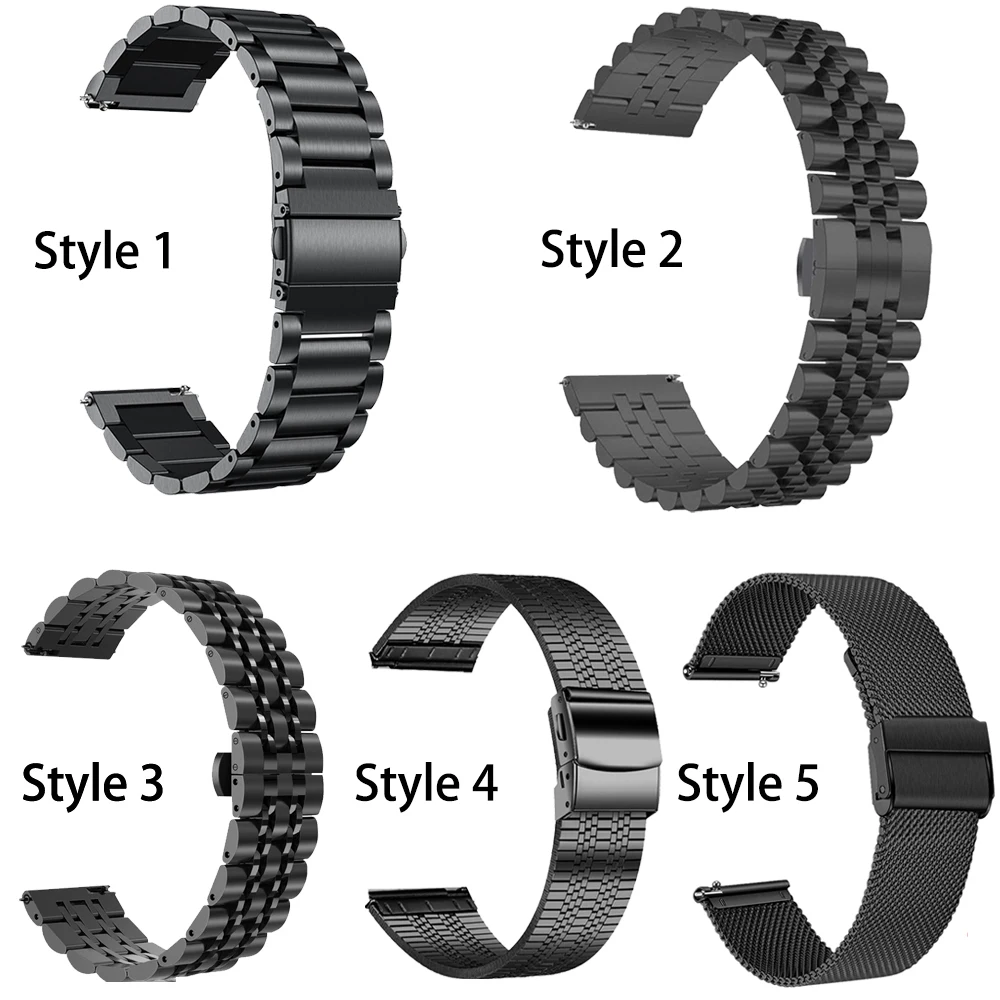 22mm Metal Strap For Xiaomi Watch S1 Pro /Mi Watch S1 active/Color 2 / Mi Watch Global Version Wristband Mesh New Band Bracelet