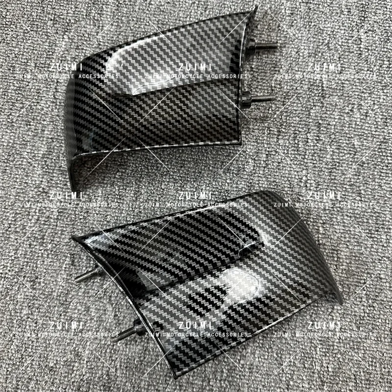 

Matte black Motorcycle Winglet Aerodynamic Wing Kit Spoiler Fit For Ducati Panigale V4 V4S V4R 2023 2024 Replacement parts