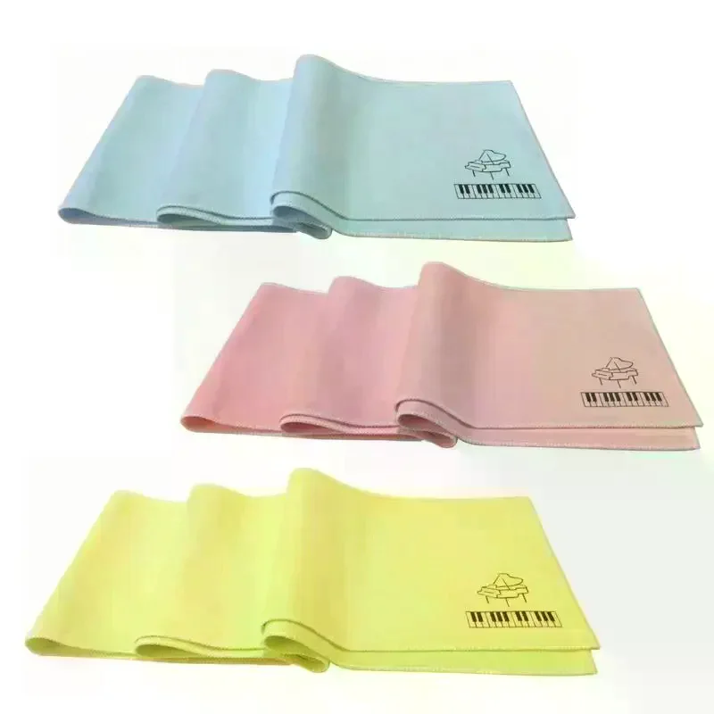 1pc Piano For Key Cover Cloth Piano Keyboard Flannel Piano For Key Dust-proof Cloth For Piano Cleaning Care No Fading