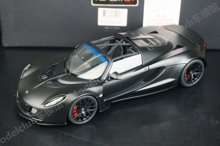 Autoart 1:18 Venom GT Black Simulation Limited Edition All Open Alloy Metal Static Car Model Toy Gift