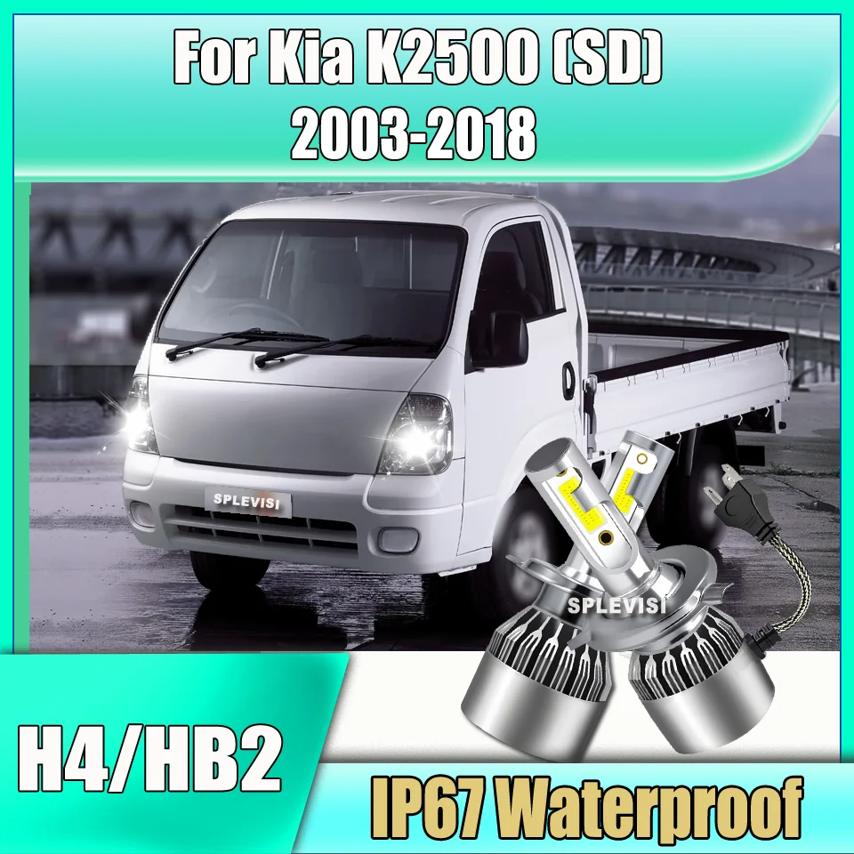 

High-Quality Led Car Headlights H4 12V For Kia K2500 (SD) 2018 2017 2016 2015 2014 2013 2012 2011 2010 2009 2008 2007-2003
