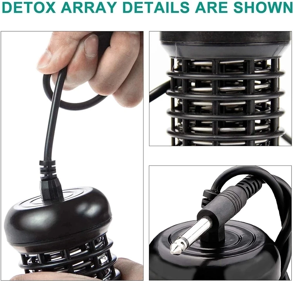 4/1PCS Detox Ionic Arrays Foot Massage Machines Foot Spa Cleanse Foot Massage Ionic Aqua Cell Spa Machine Detox Foot Bath Arrays