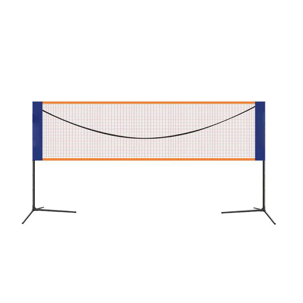 

Portable Badminton Net Foldable Standard Tennis Badminton Training Net 20ft Width Pickleball Net with Steel Poles Carrying Bag