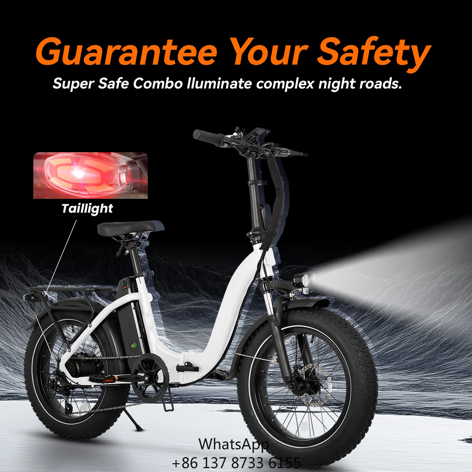 

Depot 20x3 Inches Foldable E-Vehicle 500W 48V Source CE Approved Dual Rotor Stops