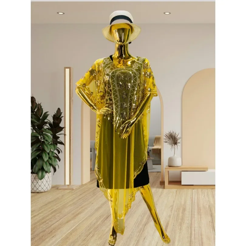 فستان نسائي أفريقي مخصص فستان أفريقي ترتر عالي الجودة فستان نسائي أفريقي على الموضة معطف مخصص