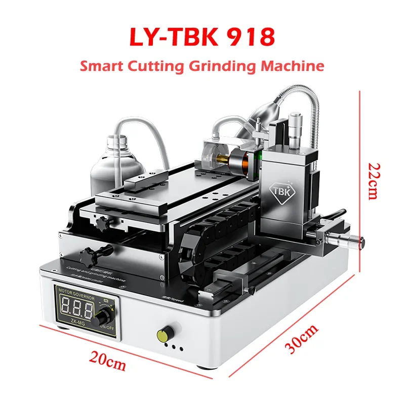 

LY-TBK 918 Smart Cutting Grinding Machine For Mobile Phone Repair Cutting Curved Screen For Glass Polishing Of Rear Cover 100W