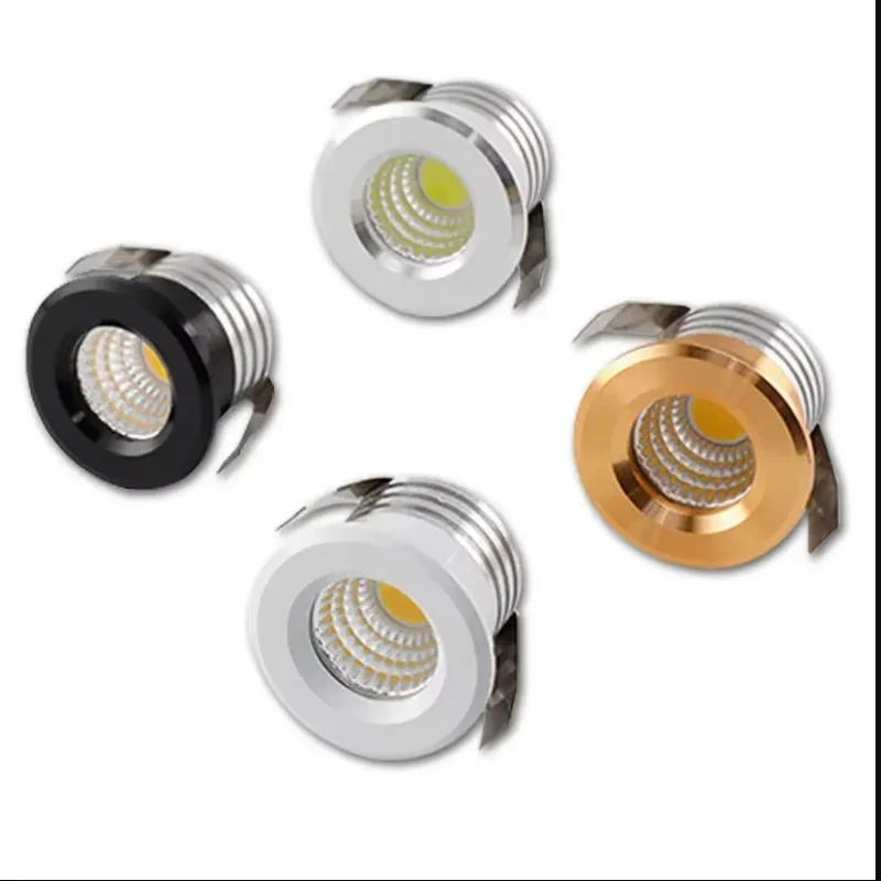 

Mini Embedded Dimmable LED Ceiling Light 3W Spotlight COB Downligh 110V-220V Cabinet Living Room Interior Decoration