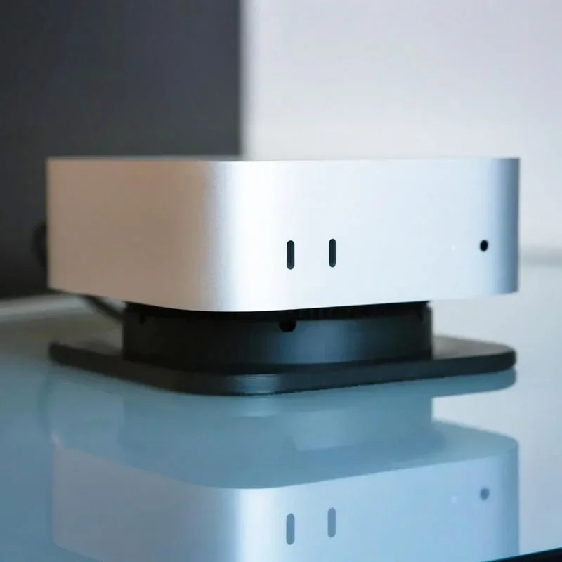 Doppio supporto stampato in 3D per Mac mini M4 (2024) e SSD Samsung T7 – Accessori